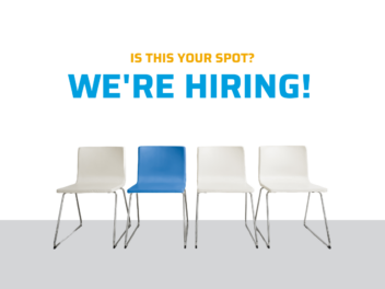 WE’RE HIRING