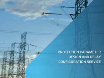 Protection parameter design and relay configuration service