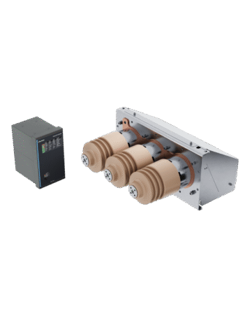 AQuench controller on the left and AQuench arc quenching device on the right