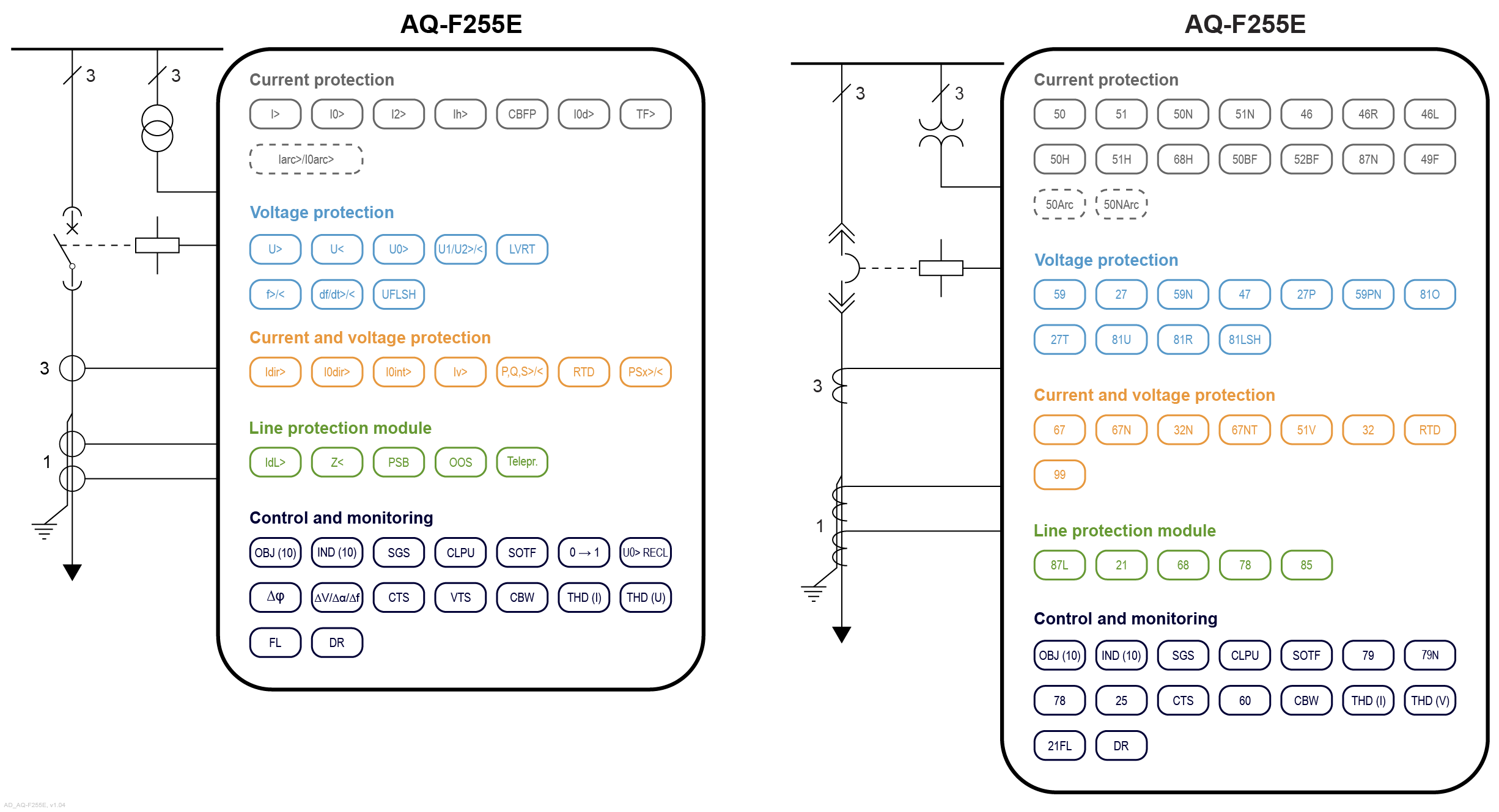 AQ-F255E application drawings, v1.04